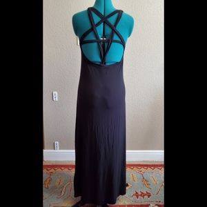 Killstar Pentagram Maxi Dress